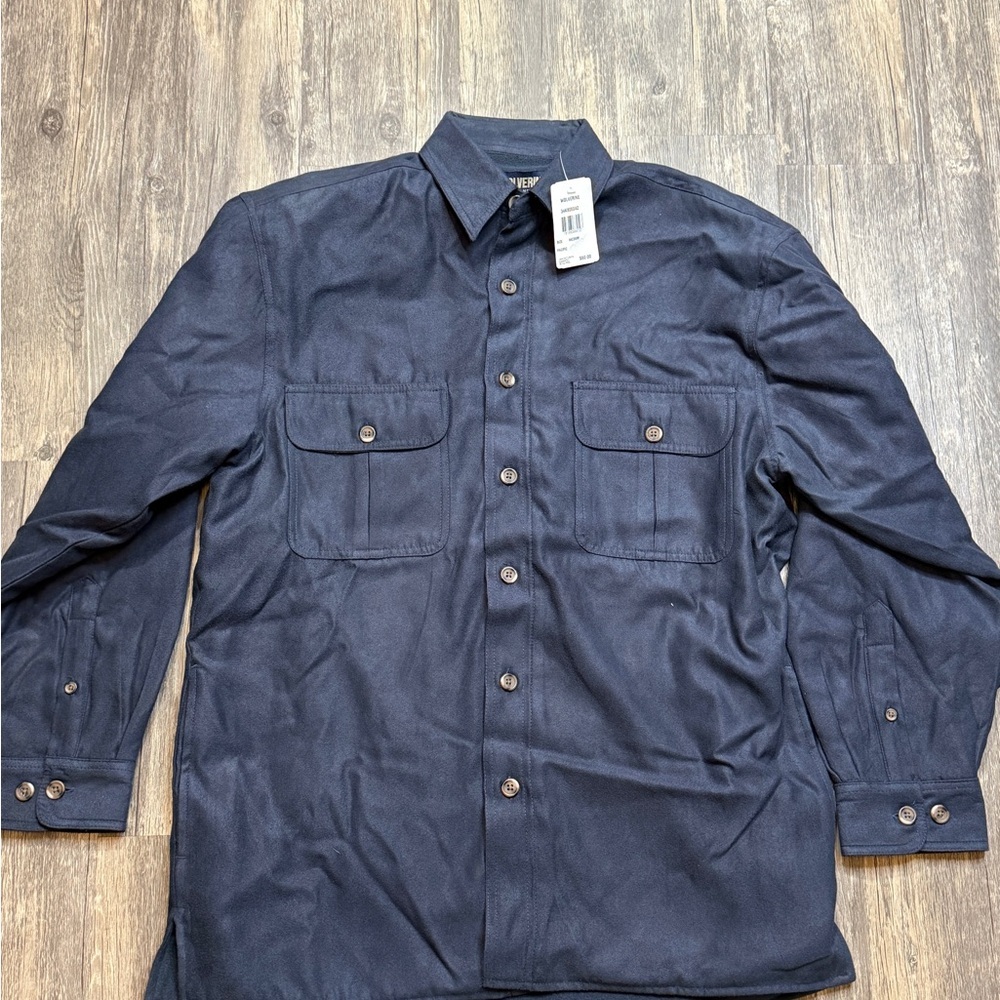 Wolverine Fleece Lines Work‎ Button-Up Shirt